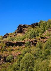 Fototapeta na wymiar View of mountain