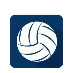 volleyball sport emblem icon vector illustration design