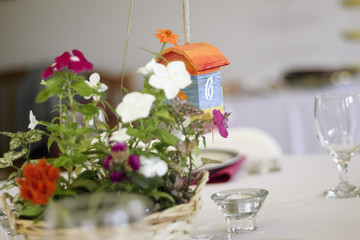 Wedding Centerpiece Table Number
