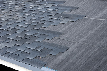 Installing Shingles. Installing Bitumen Roof Shingles.