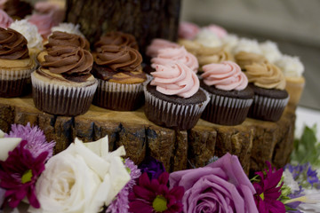 Wedding Cupcake Display