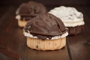 Muffins in Nahaufname