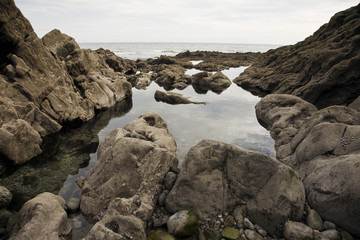 Rocky seashore