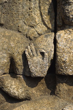 Buddhist temple, Borobudur, Java, Indonesia