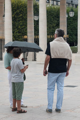 Rainy day in Paris