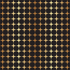 Seamless Gold Star Pattern Background