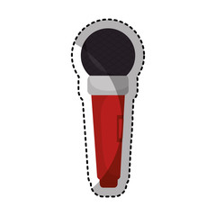 microphone device isolated icon vector illustration design