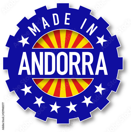 Download "Made in Andorra flag color stamp." Stock image and royalty-free vector files on Fotolia.com ...