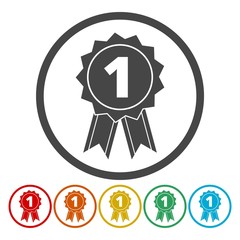 Award icon, Vector illustration
