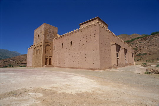 Tin Mall mosque, dating from 1153, Tizi-n-Test Pass, Morocco