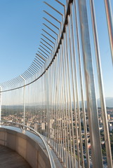 Obraz premium Aerial city landscape view of Sarajevo