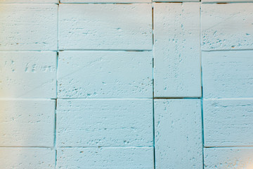 Light background brickwork color mint