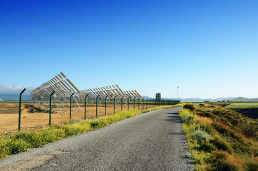 Obraz premium Solar power plant in Spain