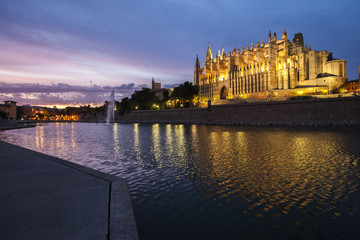 Fototapeta premium Catedral de Palma de Mallorca, España