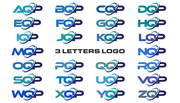 3 letters modern generic swoosh logo AQP, BQP, CQP, DQP, EQP, FQP, GQP, HQP, IQP, JQP, KQP, LQP, MQP, NQP, OQP, PQP, QQP, RQP, SQP, TQP, UQP, VQP, WQP, XQP, YQP, ZQP