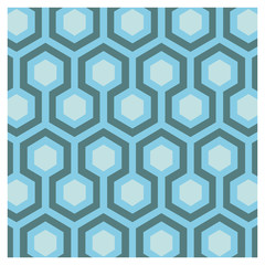 Vector background of seventies colorful wallpaper