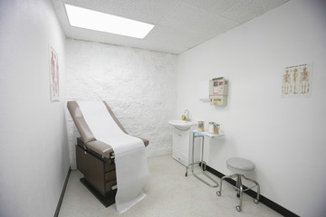 View of a medical treatment room