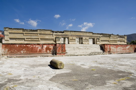 Palace of the Columns, Mitla, ancient Mixtec site, Oaxaca, Mexico
