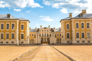 Obraz premium Rundale Palace in Latvia