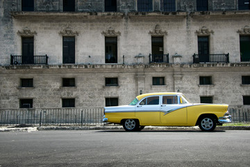 Classic car in Old Havana, Cuba