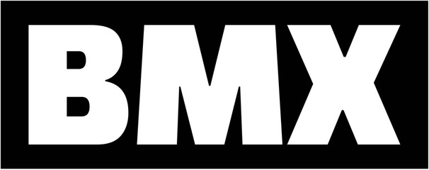 Fototapeta premium BMX stamp