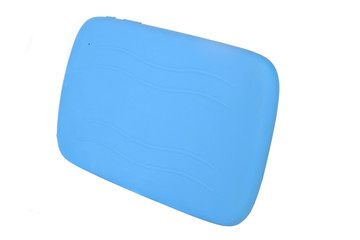 Tablet for children boy blue case back right side