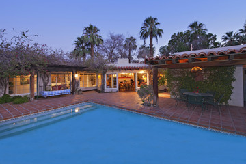 House Exterior with swimming pool