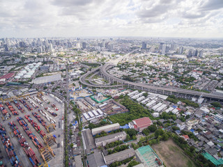 Aerial View of Dockyard