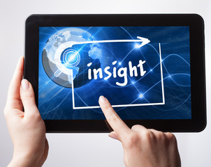 Business, Technology, Internet and network concept. Young busine