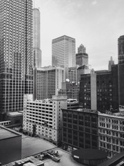 Fototapeta premium Chicago Overhead