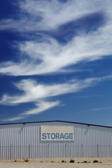 Fototapeta na wymiar Storage facility USA