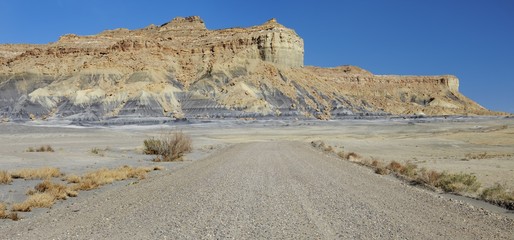 Desert road USA