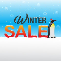 winter Sale background