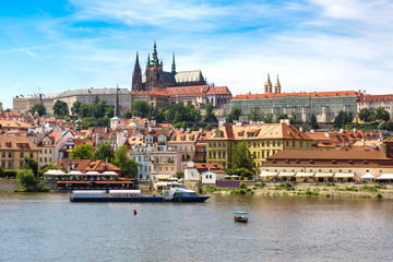 Obraz premium Panoramic view of Prague