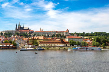 Obraz premium Panoramic view of Prague