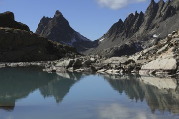 Fototapeta premium Fasulspitze Austria Tirol Verwall range