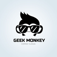 Fototapeta premium Monkey Logo Template.