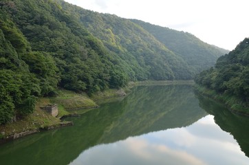 Obraz premium 宇治川