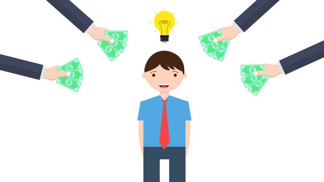 Man with bright idea gets money offers