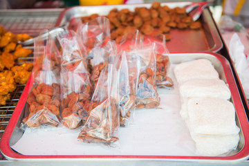 local thai food in market