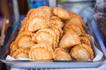 asian curry puffs pastry