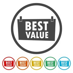 Best Value Sign - illustration