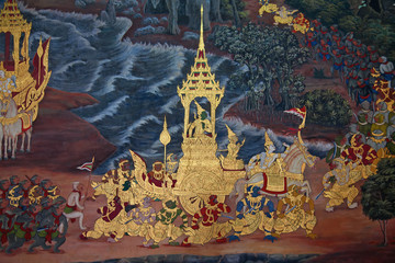 Thai Mural painting