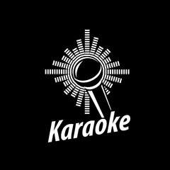 vector logo karaoke