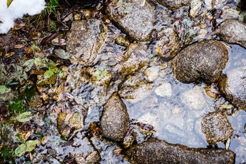 small pebble rock background texture