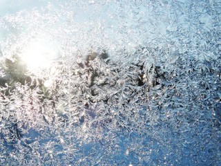 snowflakes pattern as winter texture background