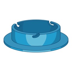 Camera cap icon. Cartoon illustration of camera cap vector icon for web