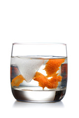 Studio shot of drink on white background
