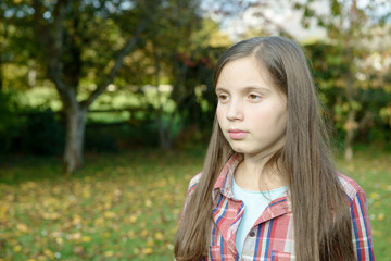 Naklejka premium Portrait of a young teenager