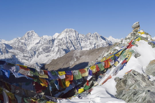Cho La Pass, Solu Khumbu Everest Region, Sagarmatha National Park, Himalayas, Nepal